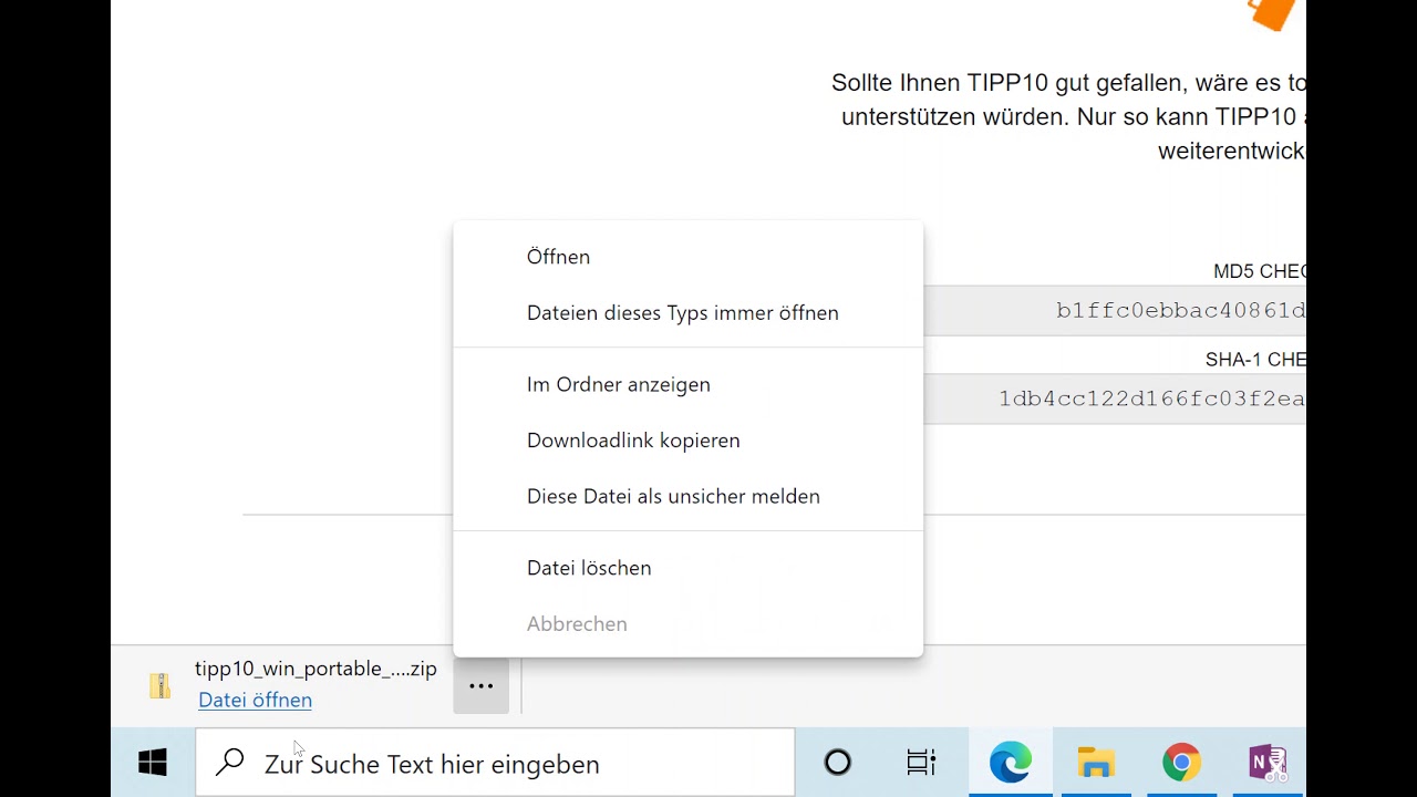 Tipp10 installieren