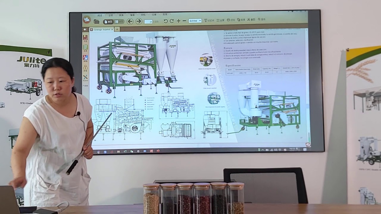 limpiador para granos y semillas-JULITE MACHINERY