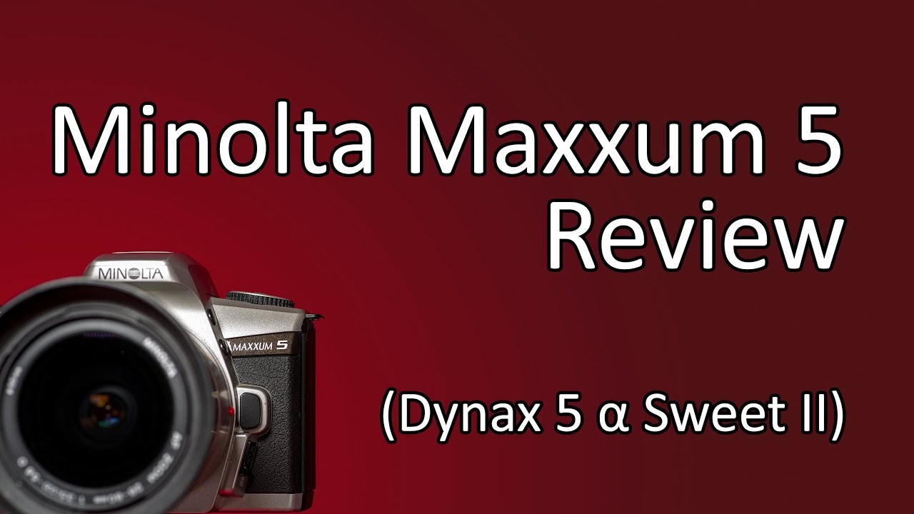 Minolta Maxxum 5 (Dynax 5, Alpha Sweet II) 35mm Film SLR Camera Review and Photos