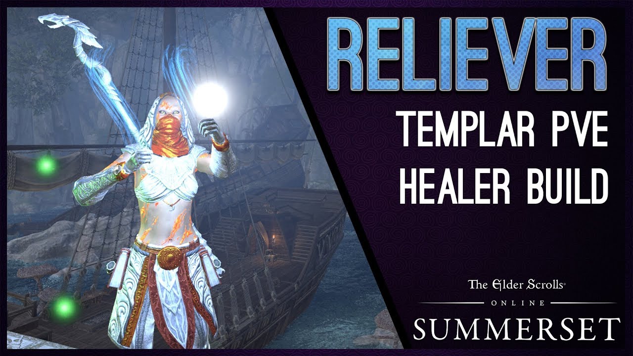 Magicka Templar Healer Build PvE 