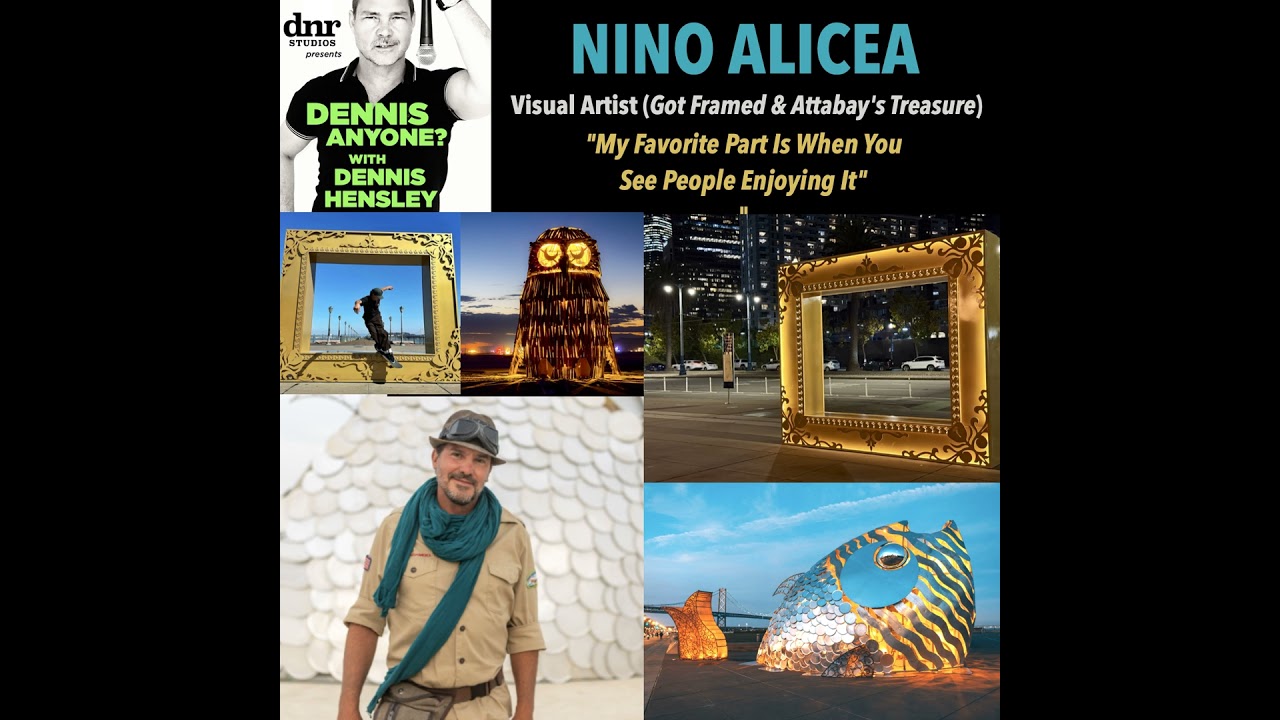 Visual Artist Nino Alicea (Got Framed, Atabey's Treasure): 