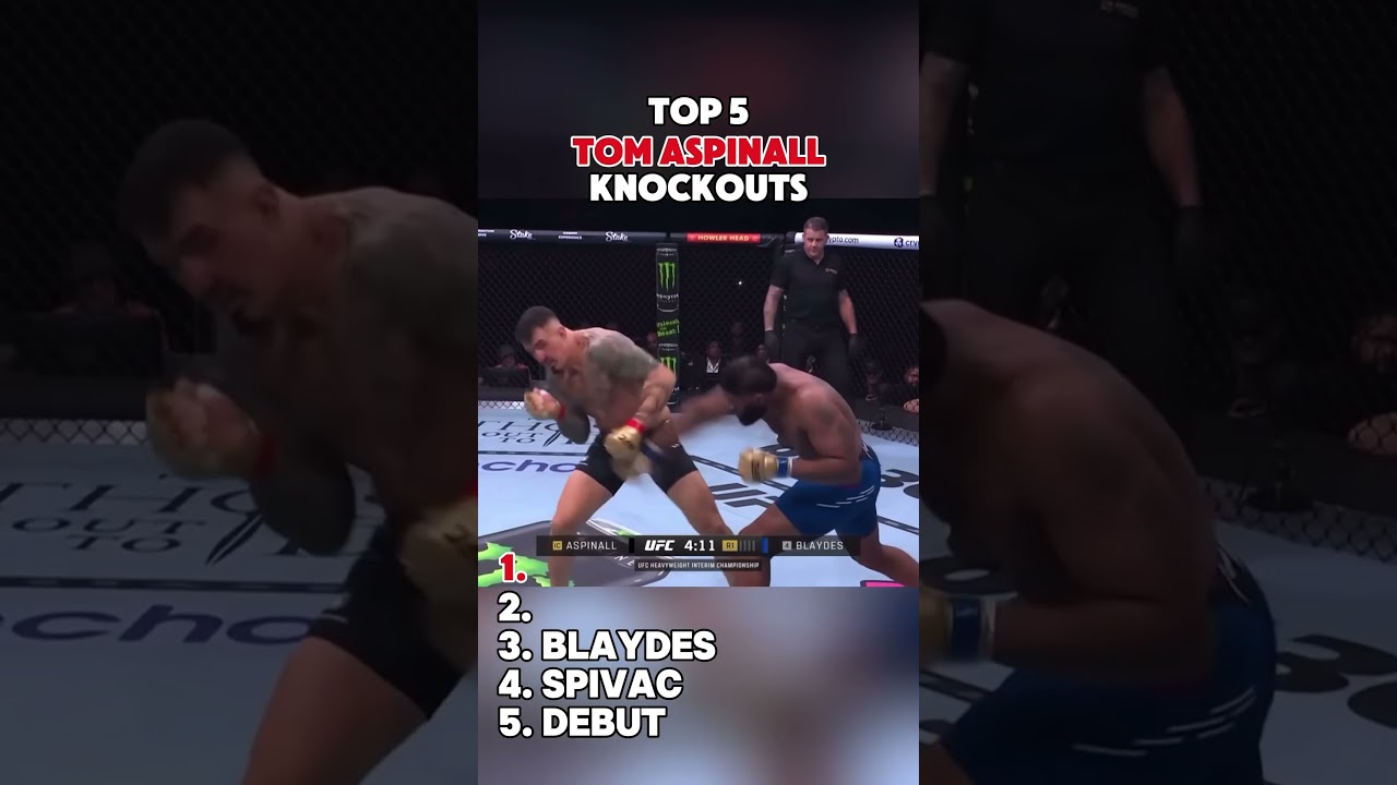 Top 5 Tom Aspinall Knockouts | The Fight Club