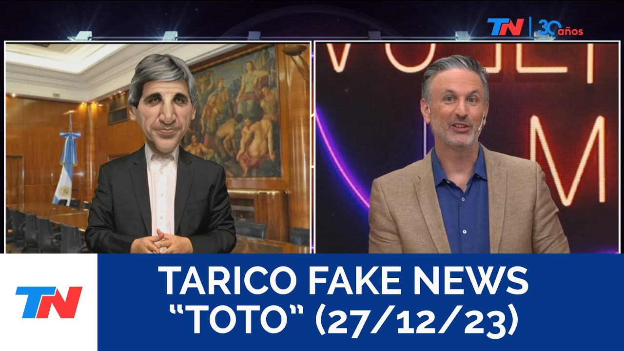 TARICO FAKE NEWS: “LUIS CAPUTO” en 