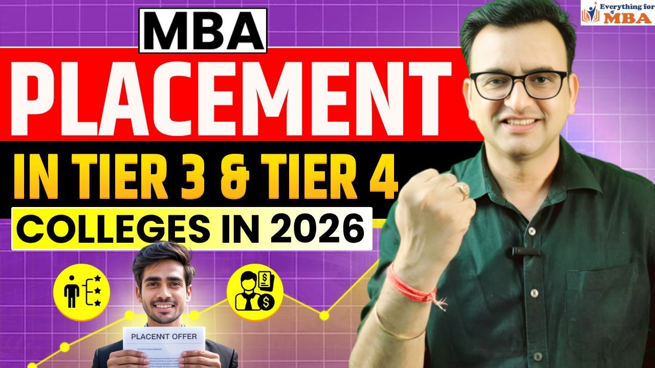How to Get MBA Placements from Tier 3 & Tier 4 Colleges in 2026 | Real Strategy That Works