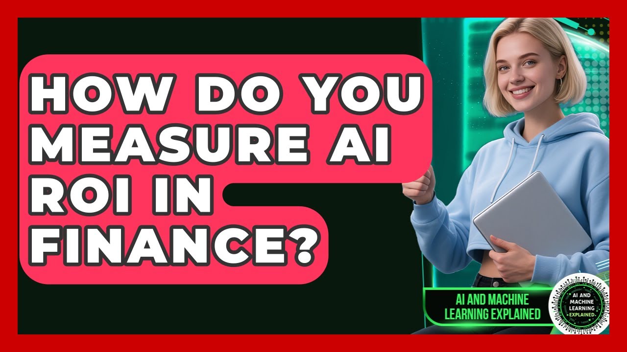 How Do You Measure AI ROI In Finance? - AI and Machine Learning Explained