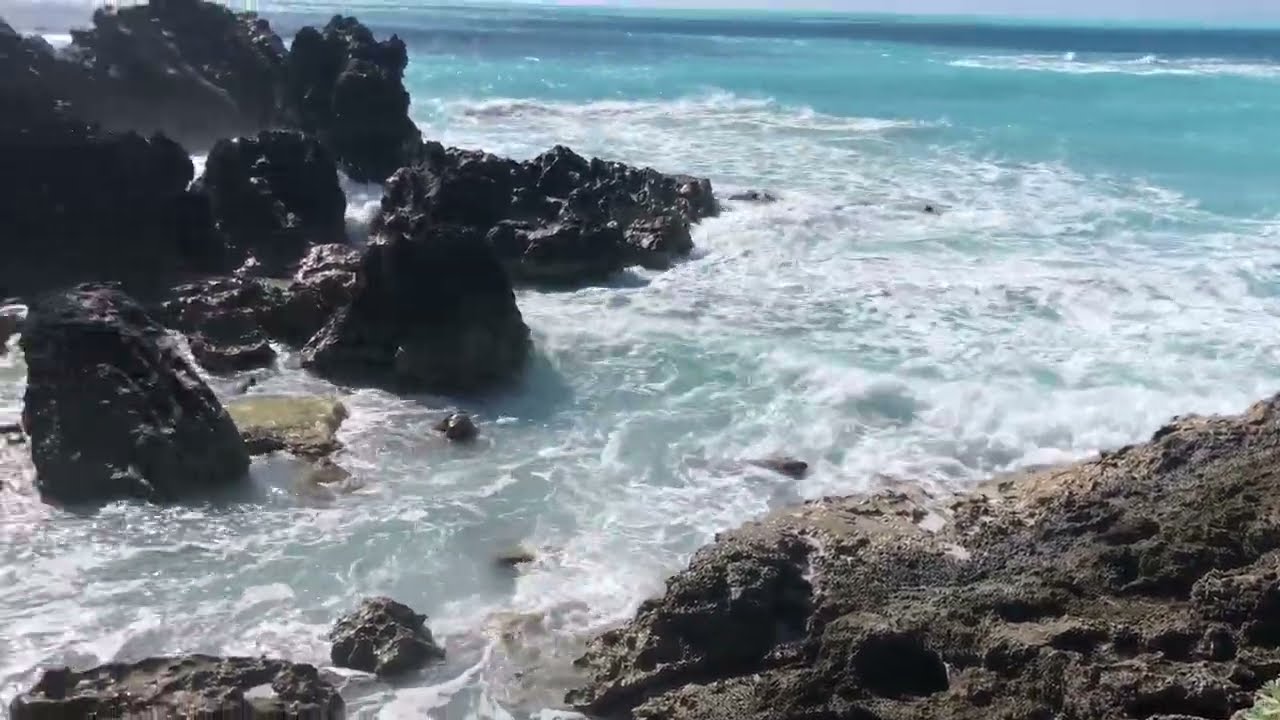 Going down to the wavy church beach .Bermuda Island #asrm sound 