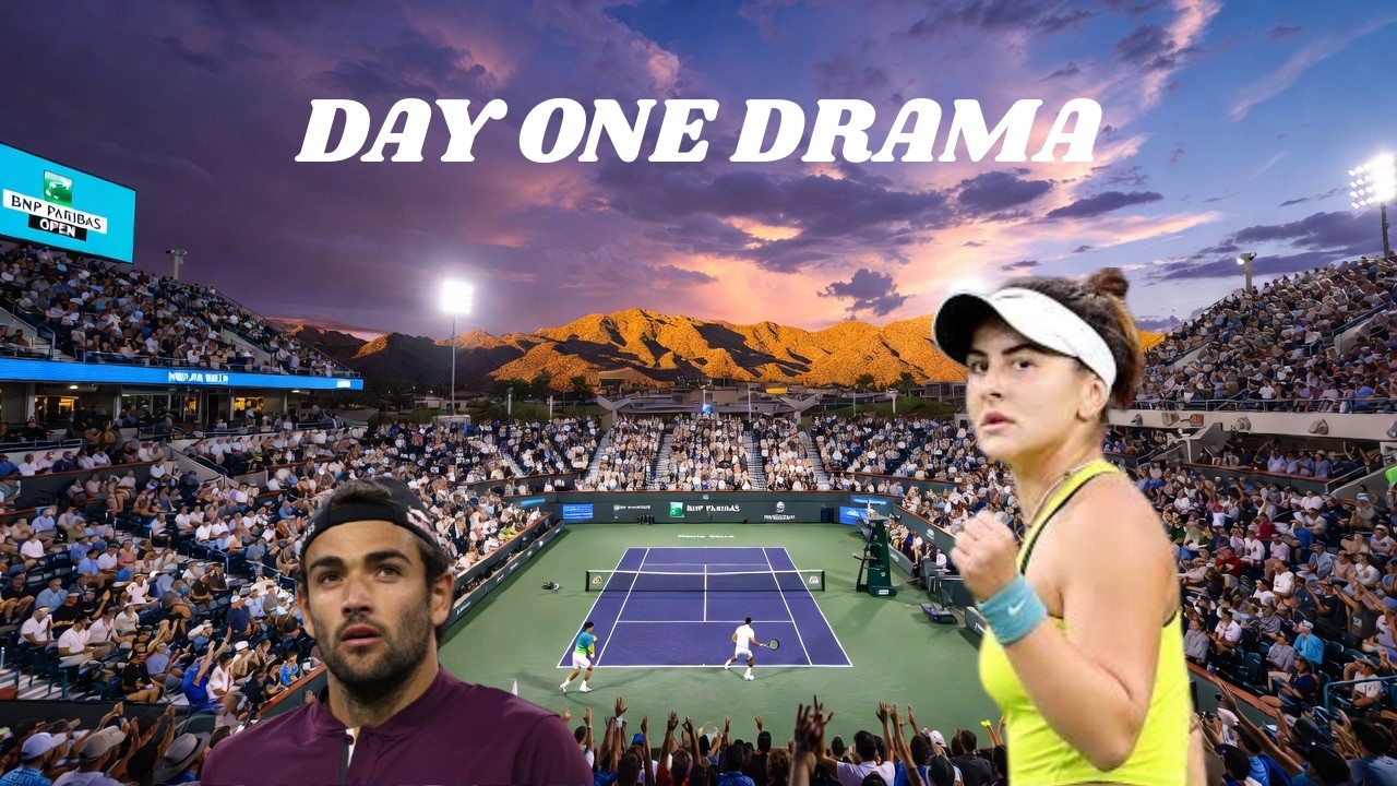 INDIAN WELLS 2026 DAY 1 FULL SCHEDULE, MATCH TIMES, TV CHANNEL & LIVE STREAM DETAILS