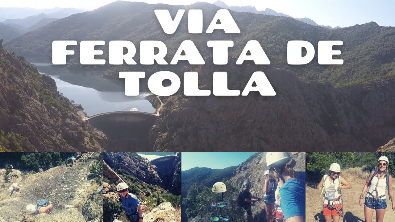 Step by step climb through - Via Ferrata de Tolla - Corsica rock climbing
