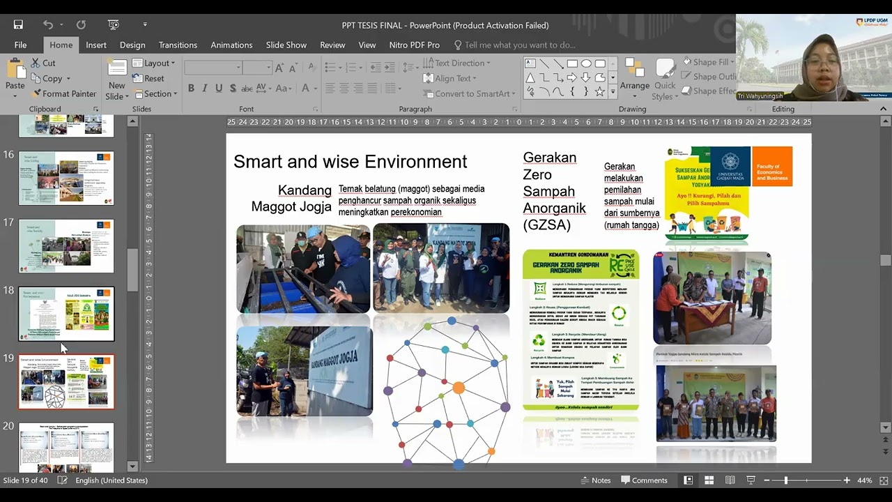 Presentasi Thesis Smart and Wise City Tri Wahyuningsih