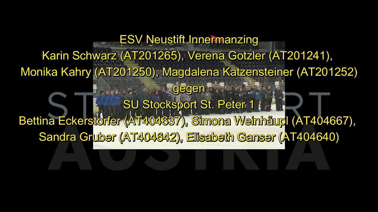 Neustift Innermanzing gegen St. Peter a. W. Vorrunde Staatsmeisterschaft