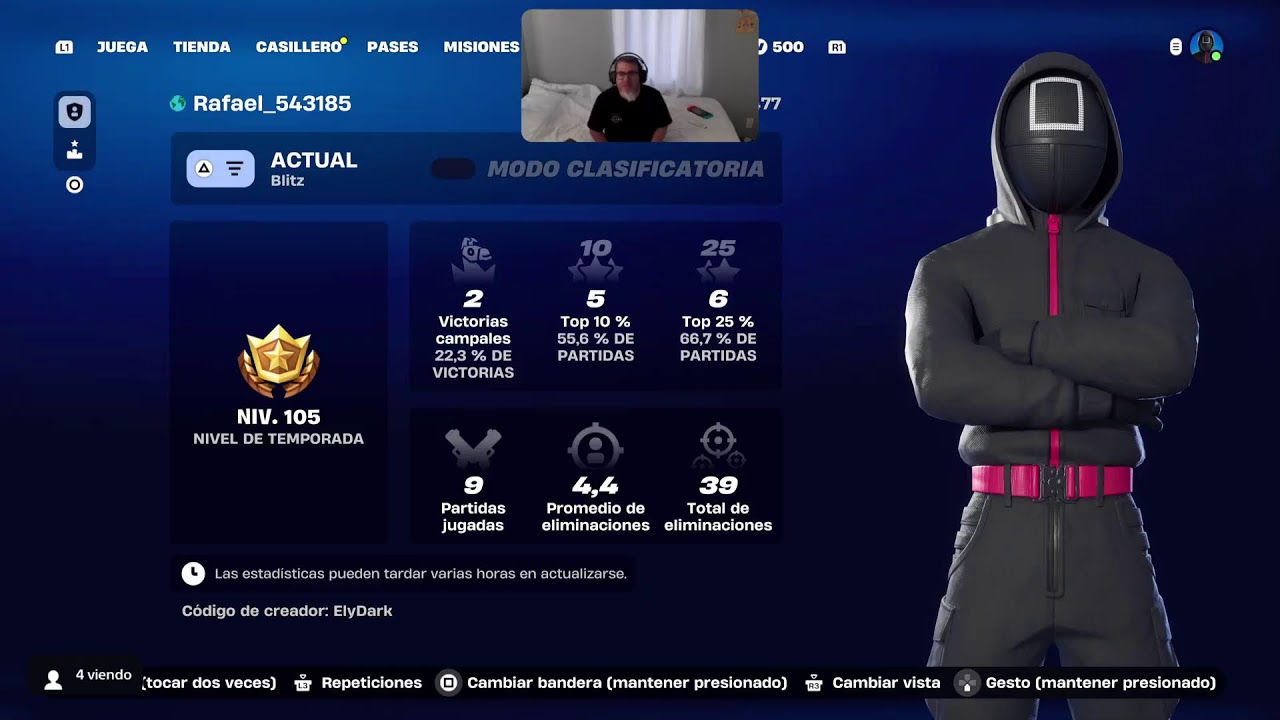 Fortnite partida blitz