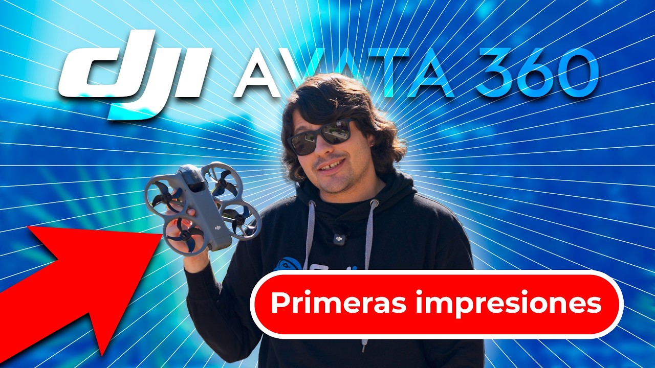 🔥 DJI Avata 360 👉🏻 Primeras IMPRESIONES tras el PRIMER VUELO 🤯
