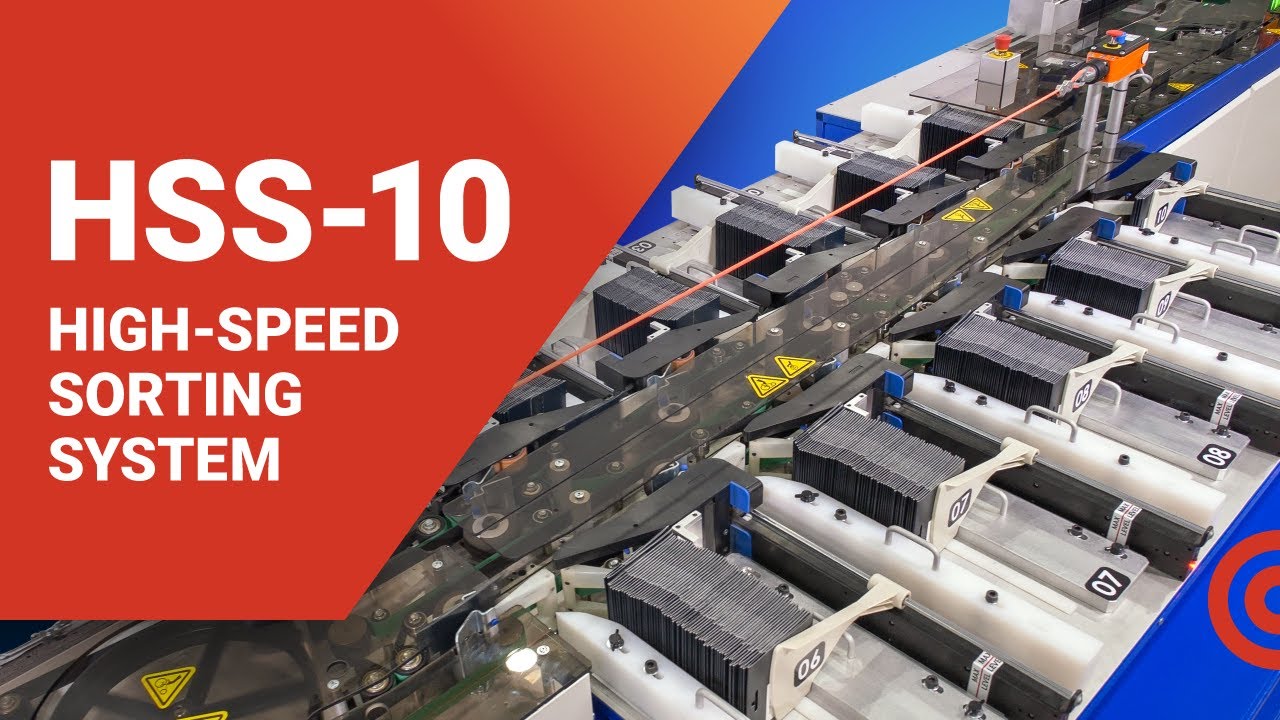 High-Speed Automated Mail Sorting System | Smart Mail Sorting | 10,000+ PPH | Envelope Sorting