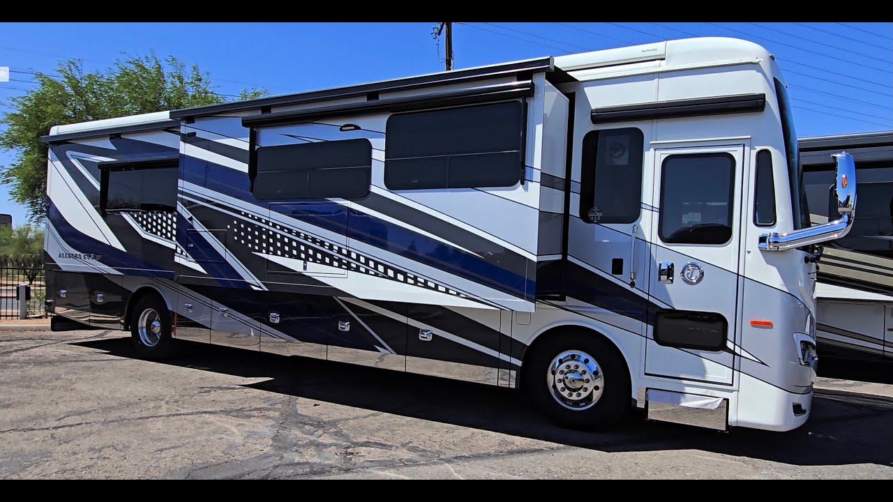 2025 Tiffin Allegro Bus Luxury Class A Diesel-Pusher! Visual Review 40IP, Power Glide, Quad Slide