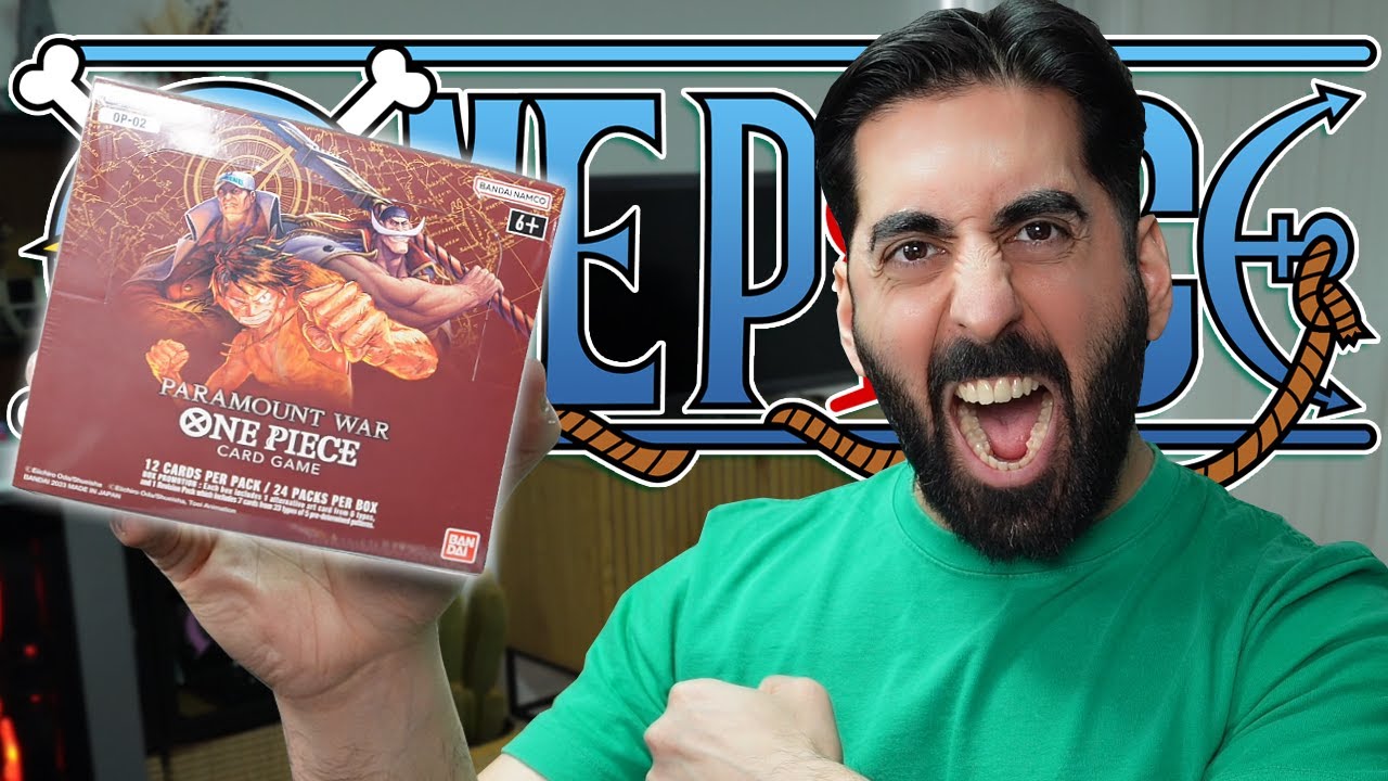 AUSRASTER beim One Piece Card Game PARAMOUNT WAR Display Opening