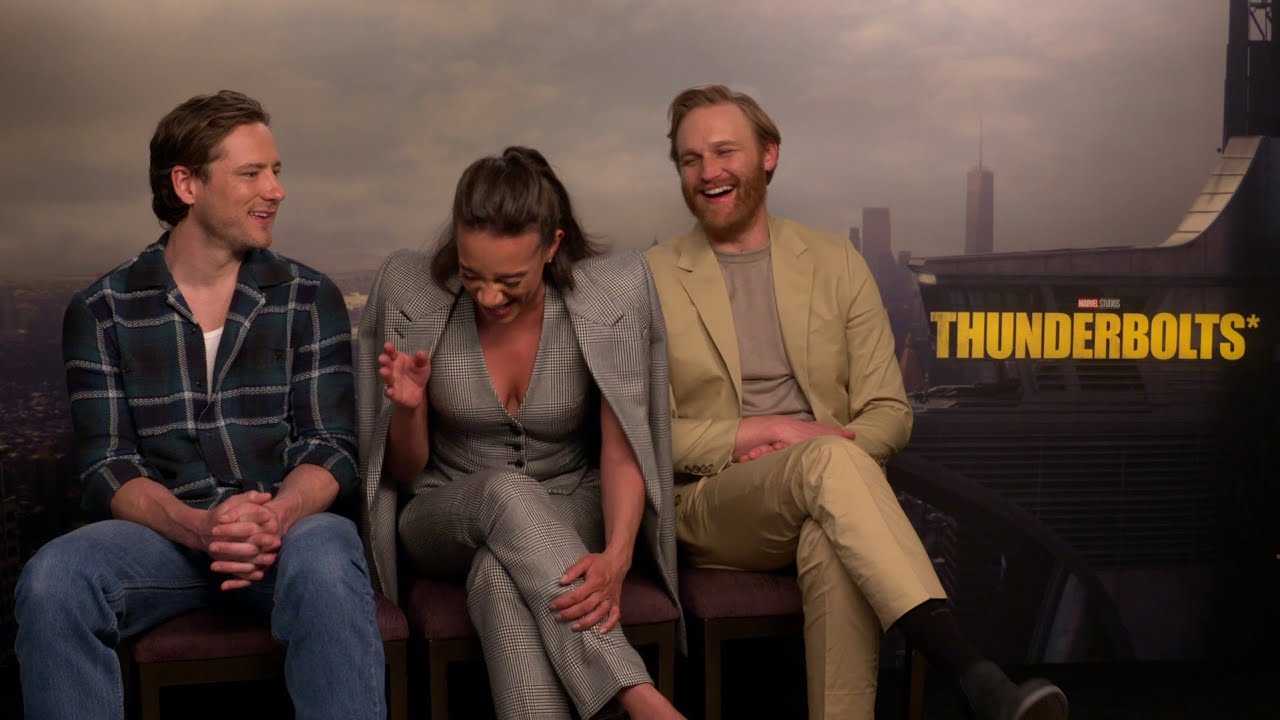 Thunderbolts*: Lewis Pullman, Hannah John-Kamen & Wyatt Russell on lies, sugar & their fight scene