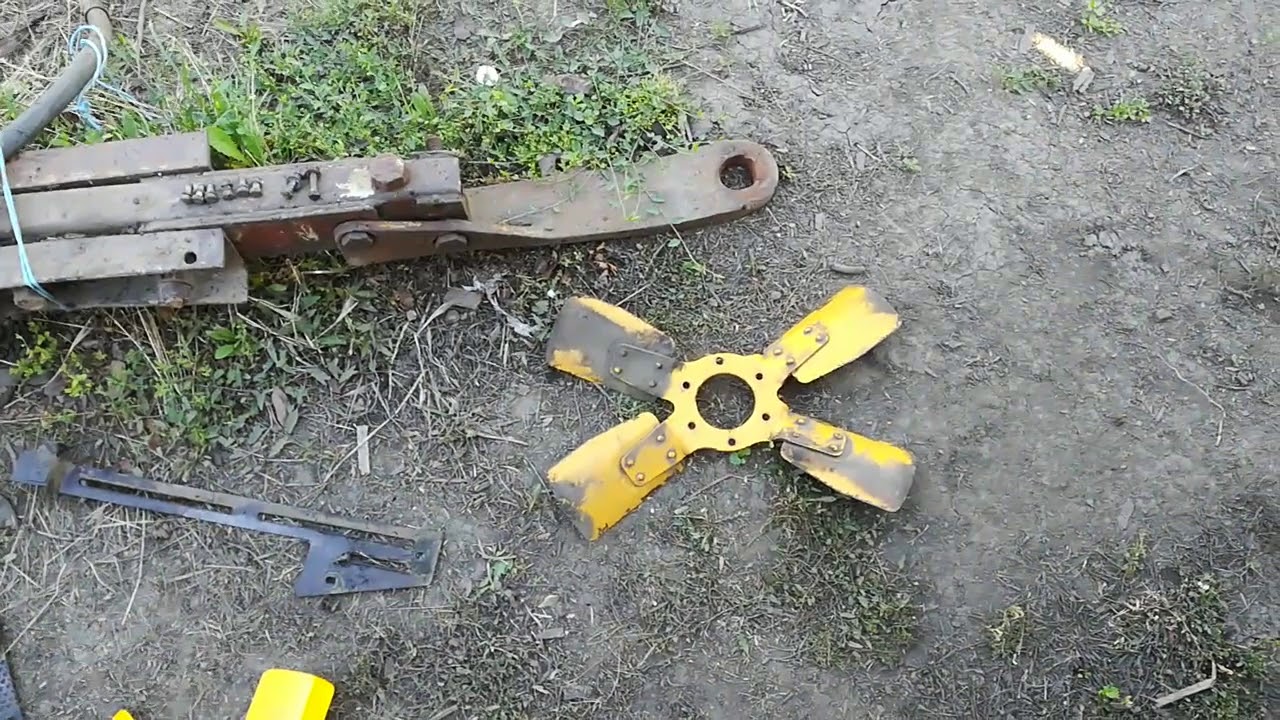 Замена крильчатки на МТЗ 892.