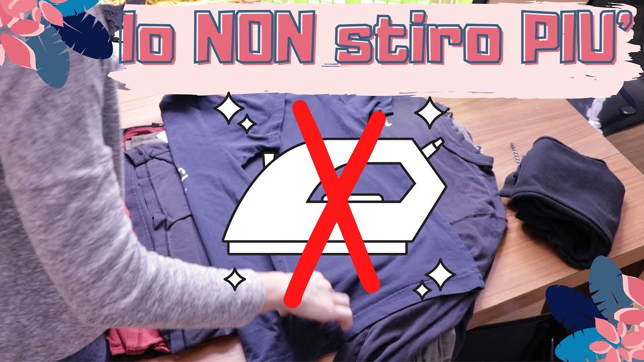 COME USARE L'ASCIUGATRICE PER NON STIRARE - TRUCCHI PER NON STIRARE PIU' -  PULIZIE DI CASA