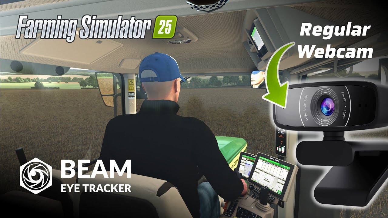Beam Eye Tracker - Eye Tracking for $30 who needs VR! - FS25