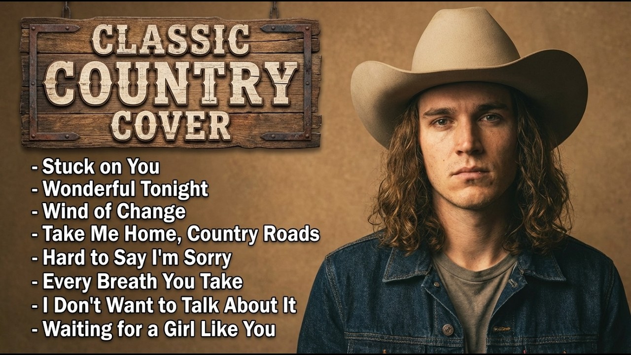 Stuck On You, Wonderful Tonight, Wind of change | Classic Country Cover | Timeless 60s 70s 80s
