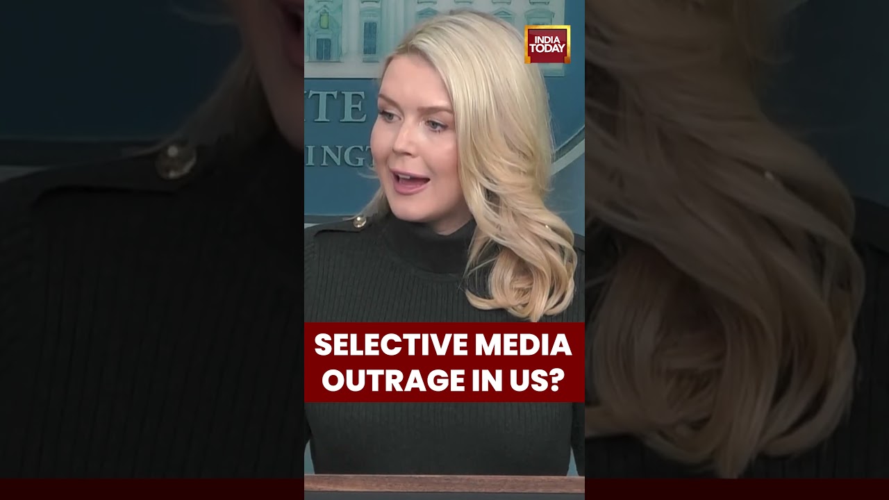 Selective Media Outrage On ICE Shooting: Karoline Leavitt | Trump News | ICE Shooting | Minneapolis