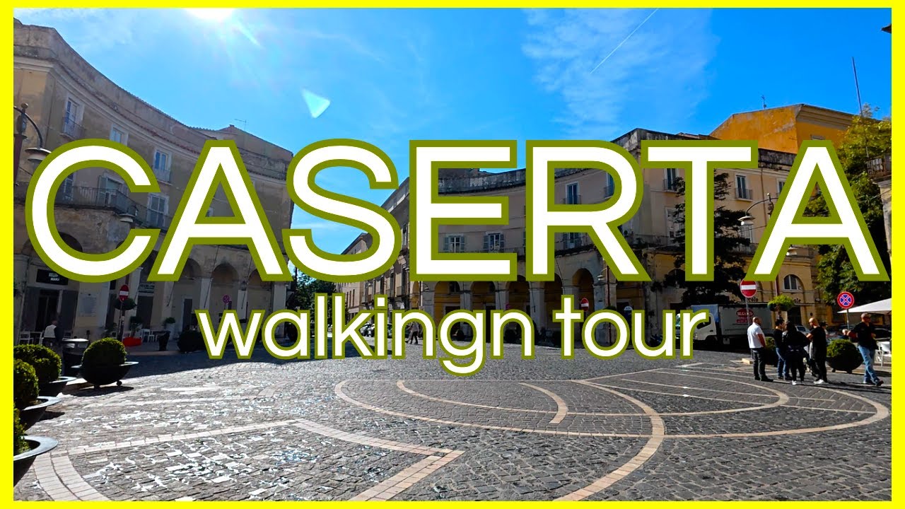 ✨️ Caserta,  Italy  2024 ✨️ 🇮🇹  [ 4K  ]    Walking Tour    #italy   #walkingtours