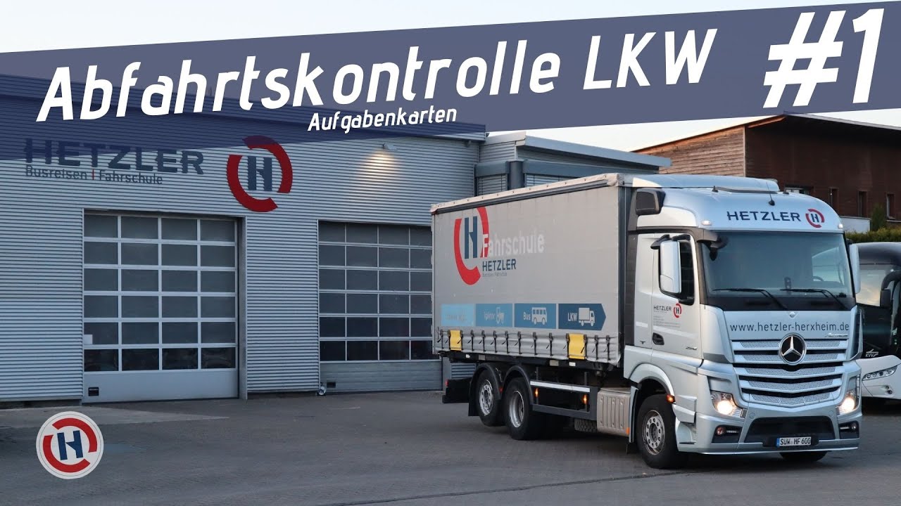 HETZLER - LKW Abfahrtskontrolle Karte #1