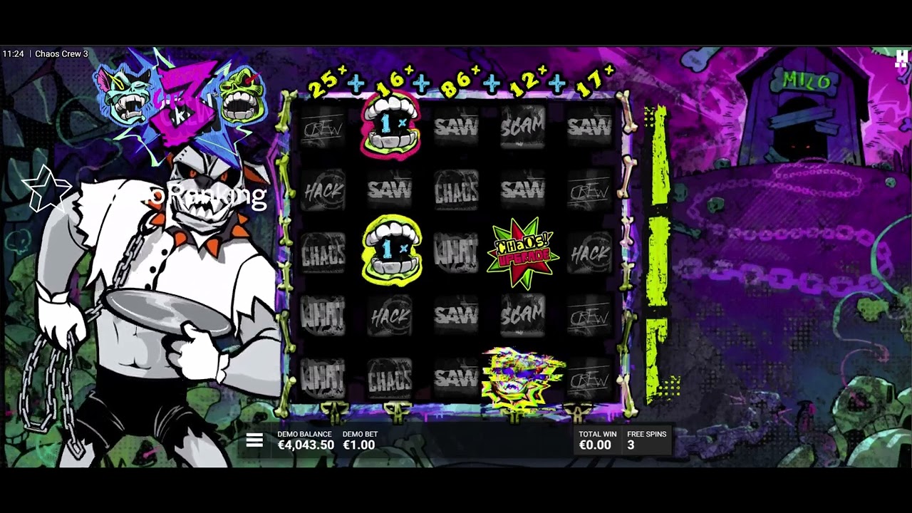 Chaos Crew 3 (Hacksaw Gaming) 4200x voitto - KasinoRanking