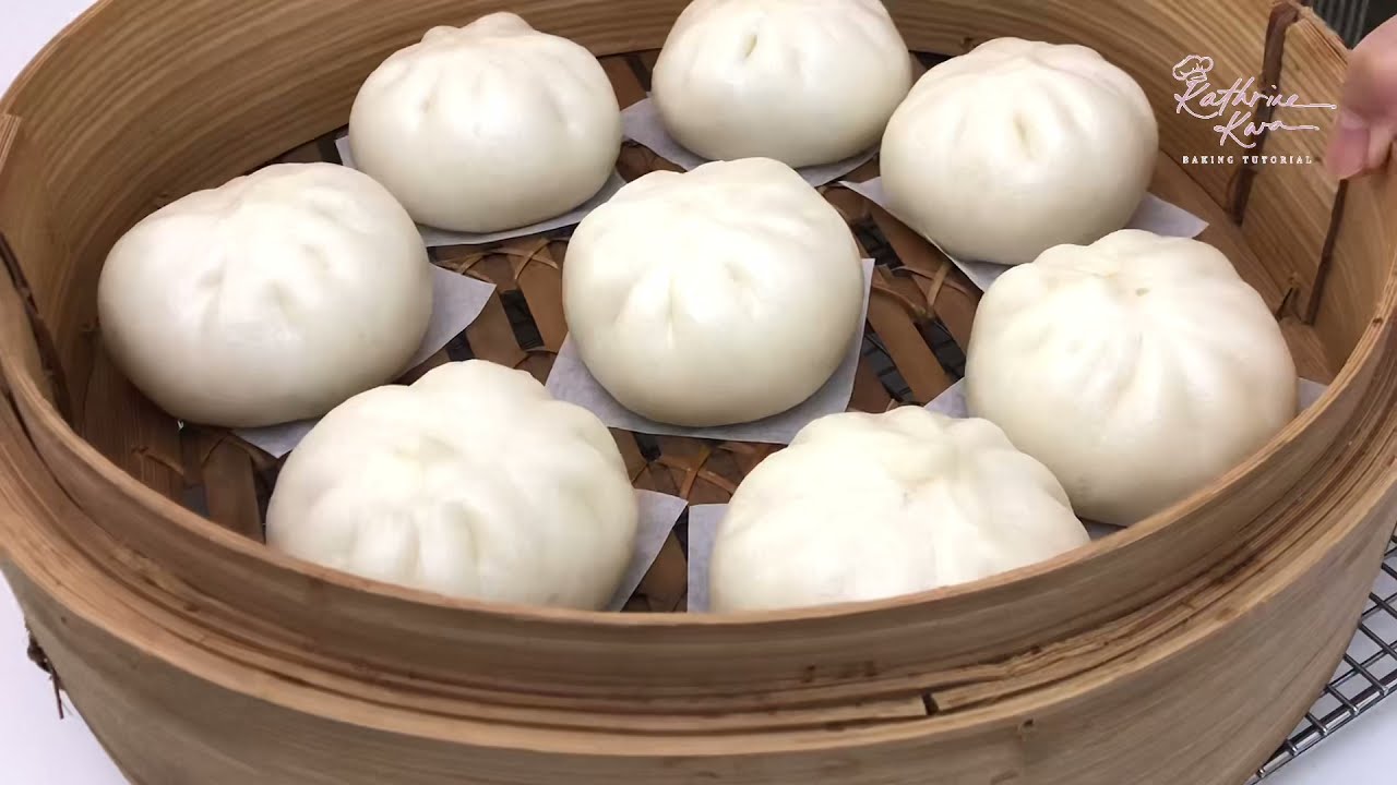 Curry Chicken Steamed Bun | Curry Pau | 咖喱鸡肉包 | 咖喱包