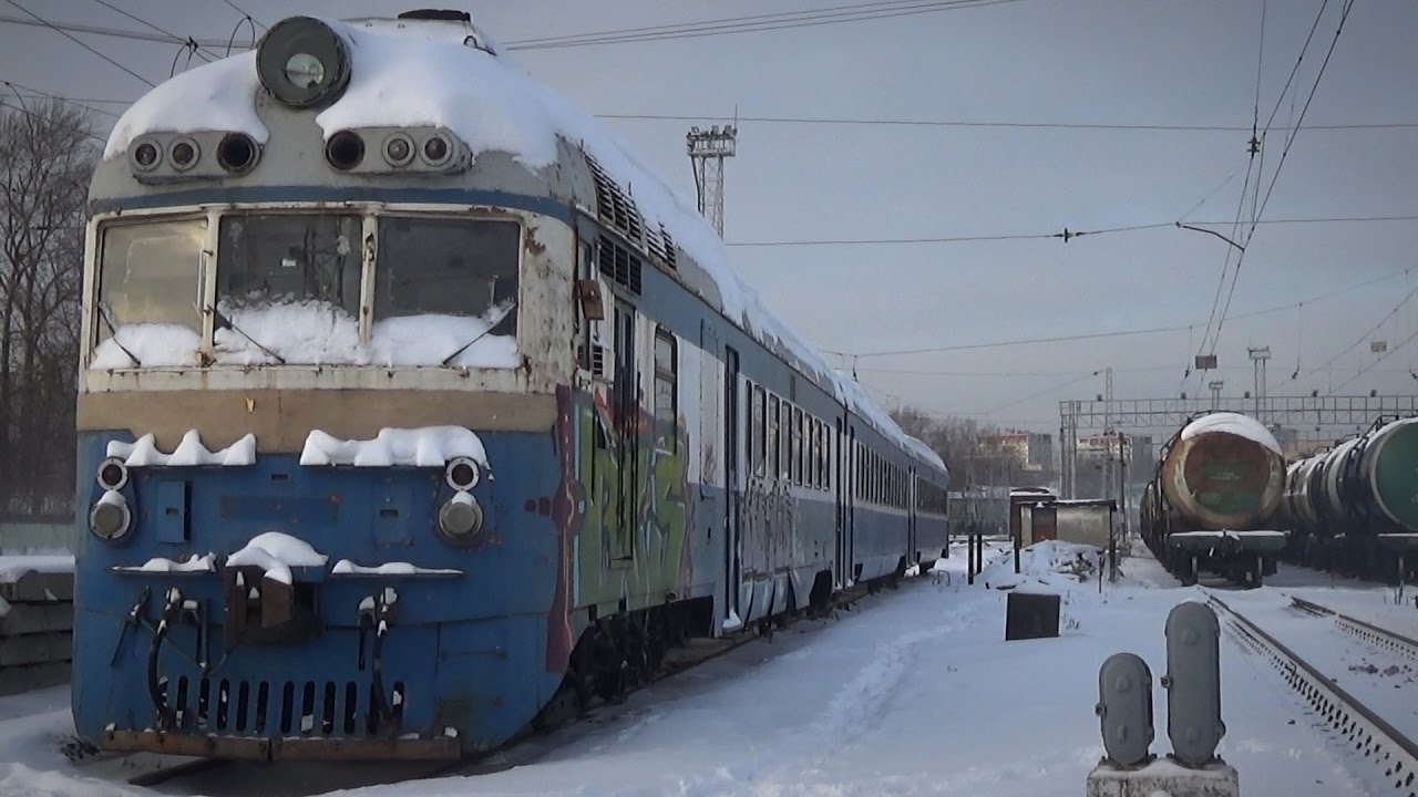 Дизель-поезд Д1-749 перед порезкой