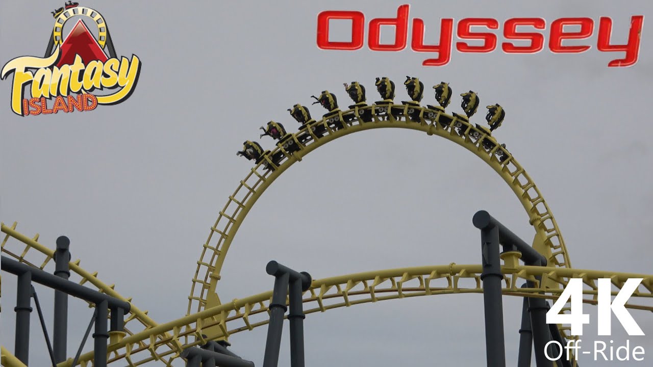 Odyssey - 4K Off-Ride - Fantasy Island - Vekoma Custom SLC - Cinematic