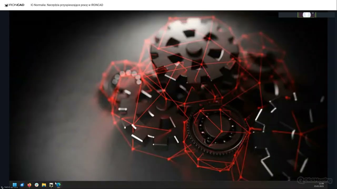 Webinarium: IC-Normalia: Narzędzia przyspieszające pracę w IRONCAD