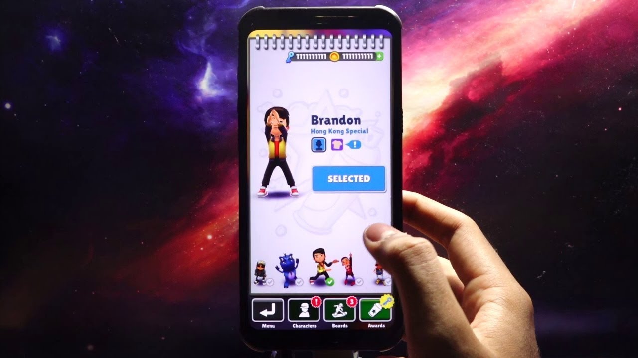 Subway Surfers 2018: Hong Kong - Samsung Galaxy S8+ Gameplay