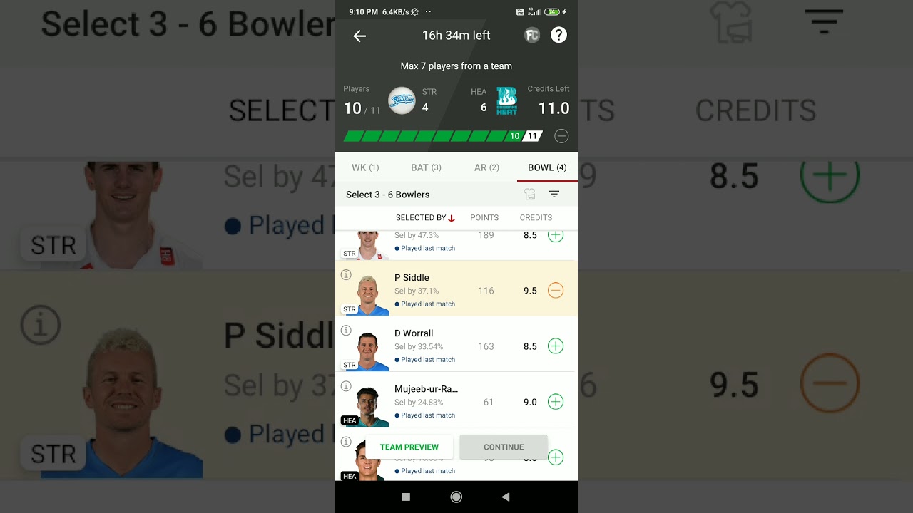 STR vs HEA Dream11 Team | STR vs HEA Dream11 Prediction | Adelaide Strikers vs Brisbane Heat | BBL