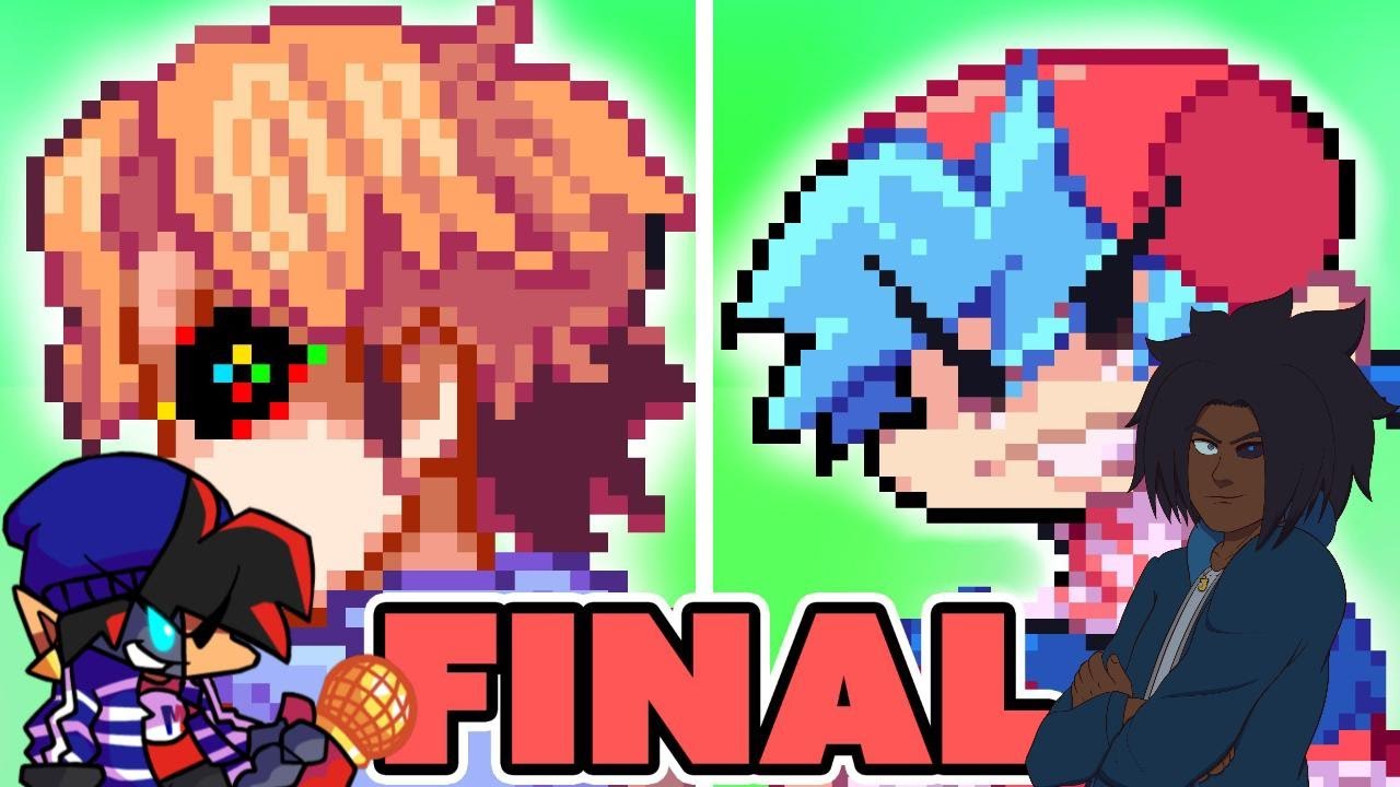 Friday night funkin' Evil Null VS BF FINAL BATTLE! (Reaction!)