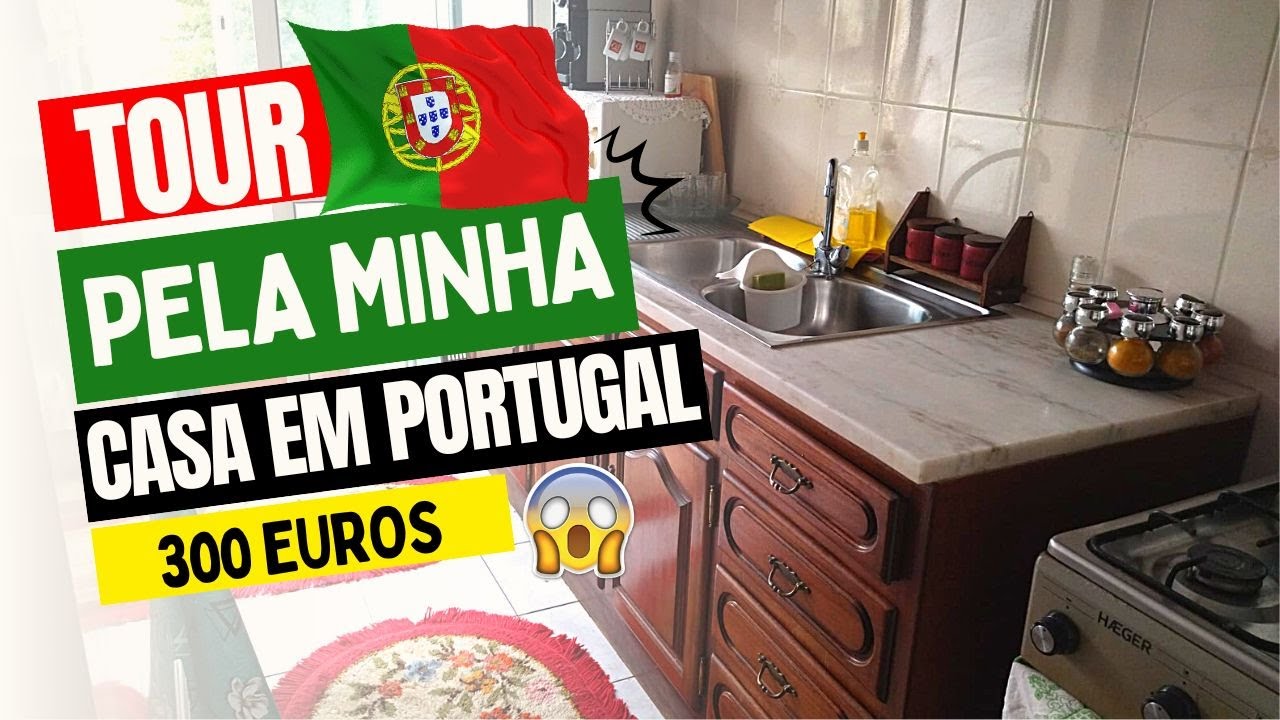 TOUR PELO MEU APARTAMENTO T1 POR 300 EUROS, SUPER EQUIPADO COM LAREIRA E SUPER QUENTINHA