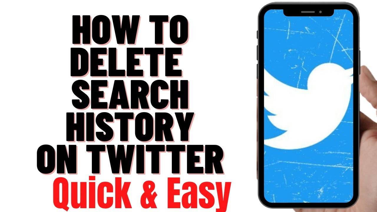 HOW TO DELETE SEARCH HISTORY ON TWITTER 2024