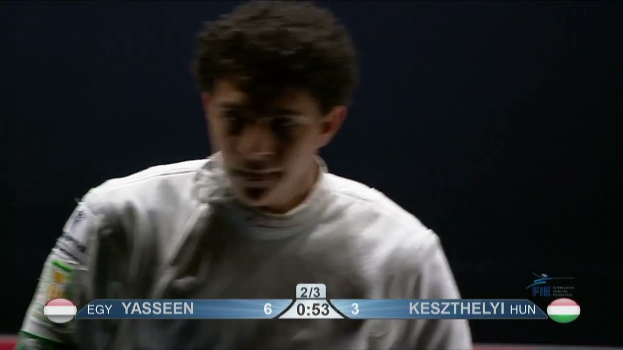 2022 224 P1 01 M E Junior Individual Dubai UAE WCH PODIUM YASSEEN EGY vs KESZTHELYI HUN