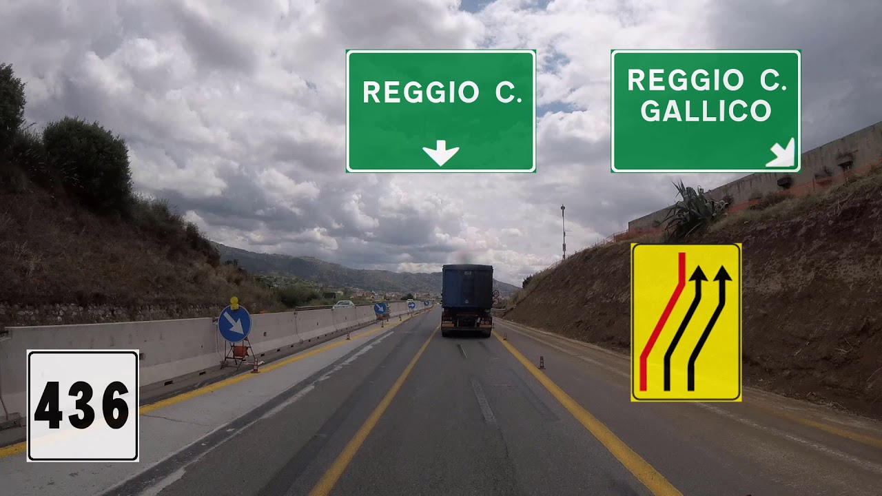 I - Autostrada A2dir e RA4 - Tratto Villa San Giovanni-Reggio Calabria Modena