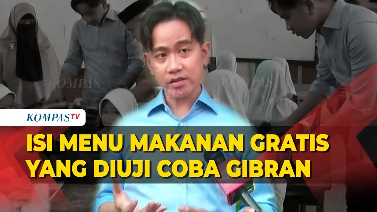 Gibran Ungkap Isi Menu Makanan Gratis yang Diuji Coba di SD Sentul, Bogor