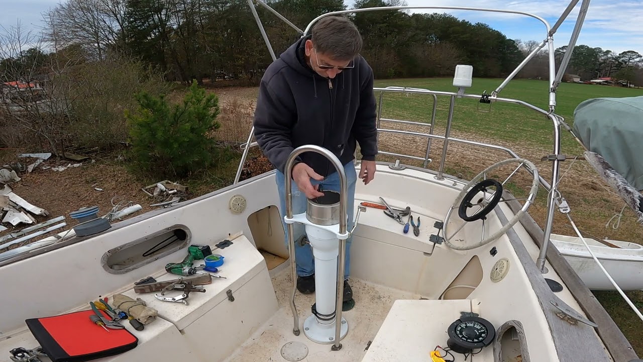 Rebuilding Edson pedestal steering-Part #1