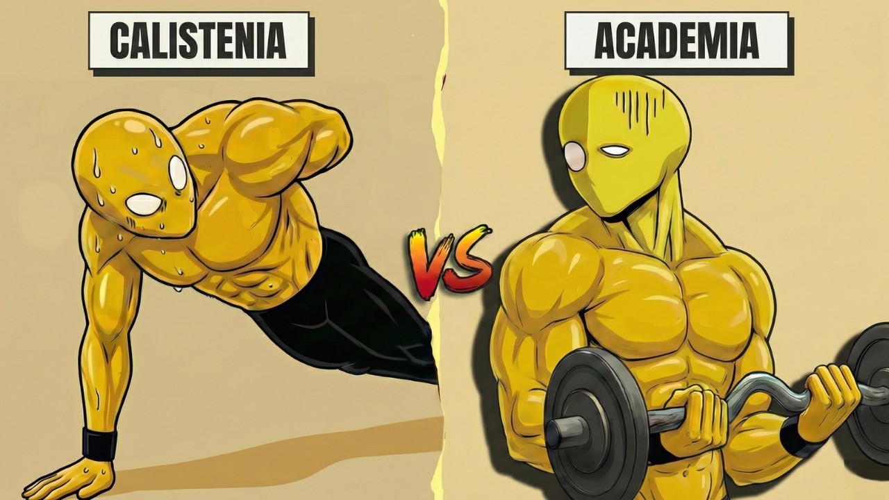 Calistenia x Academia: QUAL ESCOLHER