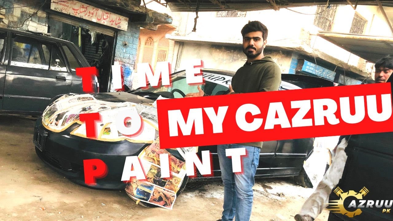 Cazruupk Paint Job ft Recovery part 2  after accident