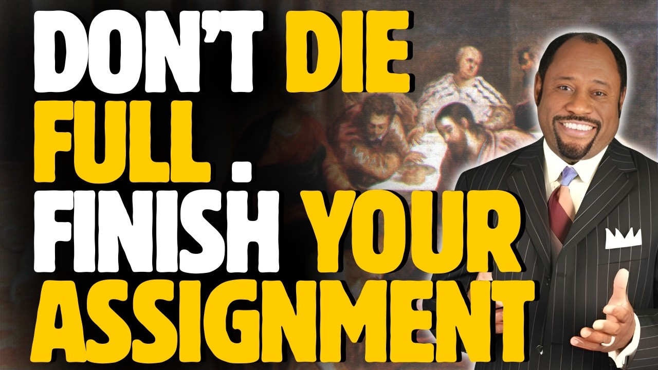 Dr. Myles Munroe Reveals Why You FEAR “Dying FULL” — and How to FINISH Your PURPOSE