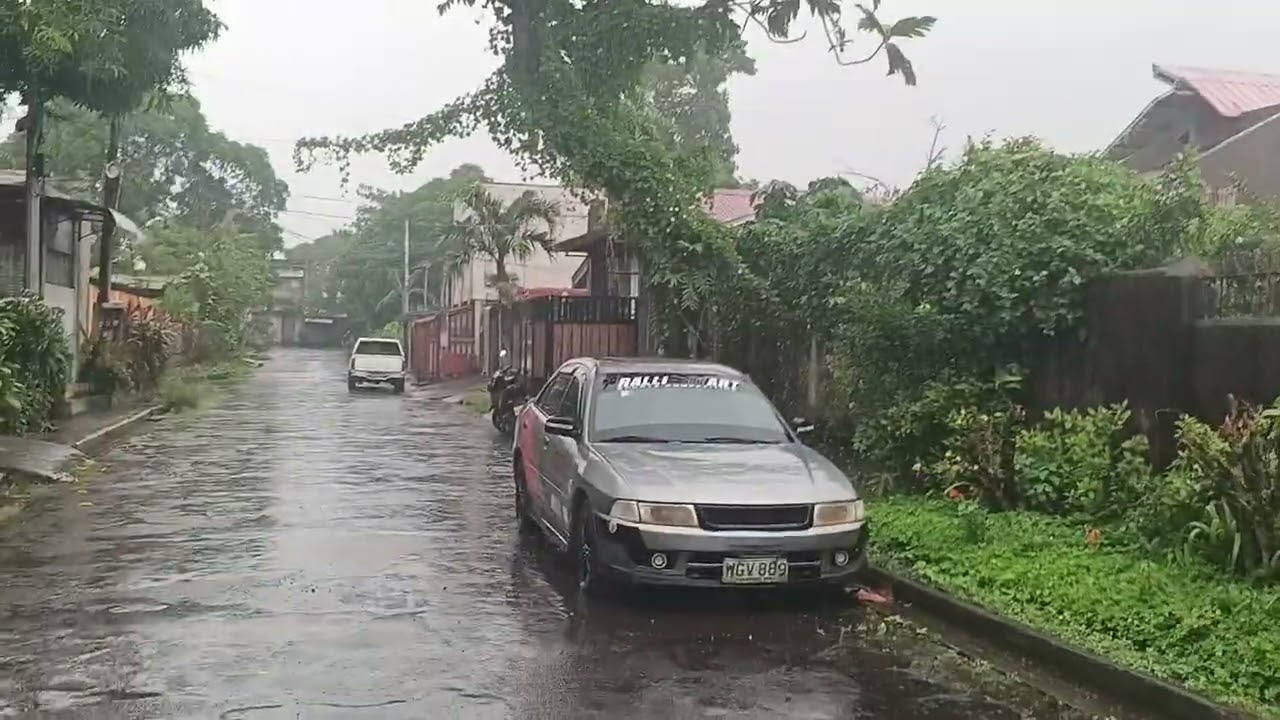walking around in the Philippines