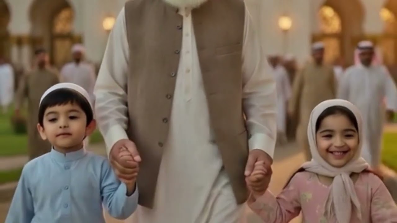 (Kids Islamic stories) Azan or Aayat namaz parhny dada k sath gae