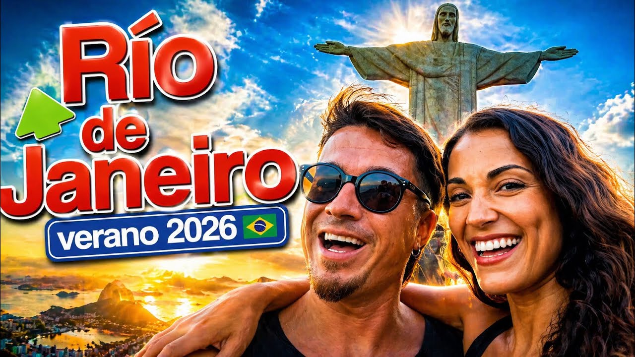 🇧🇷 RÍO DE JANEIRO 2026 | Cristo Redentor, playas 🏝️ y samba 🥁