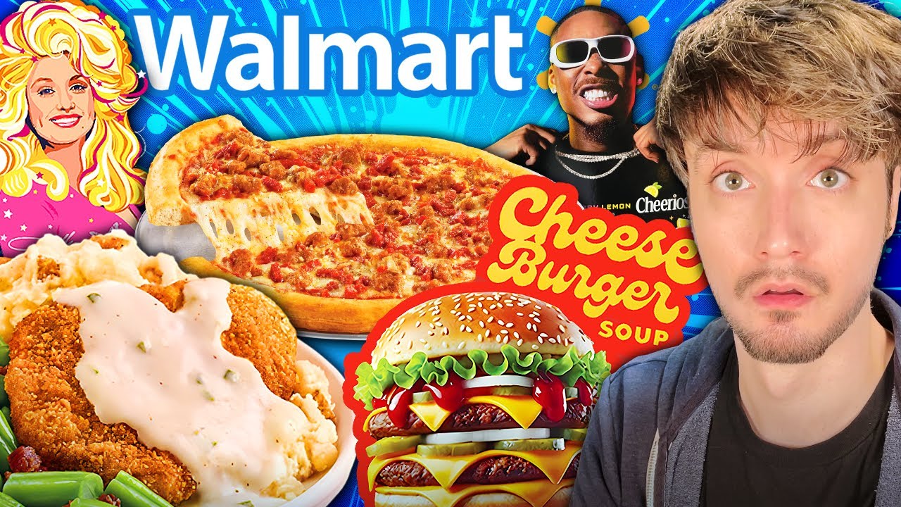 Я съел самую странную еду, которую смог найти в Walmart.