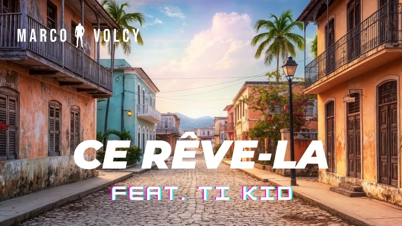 Marco Volcy - Ce rêve-là feat. Ti Kid (lyric vizualizer)