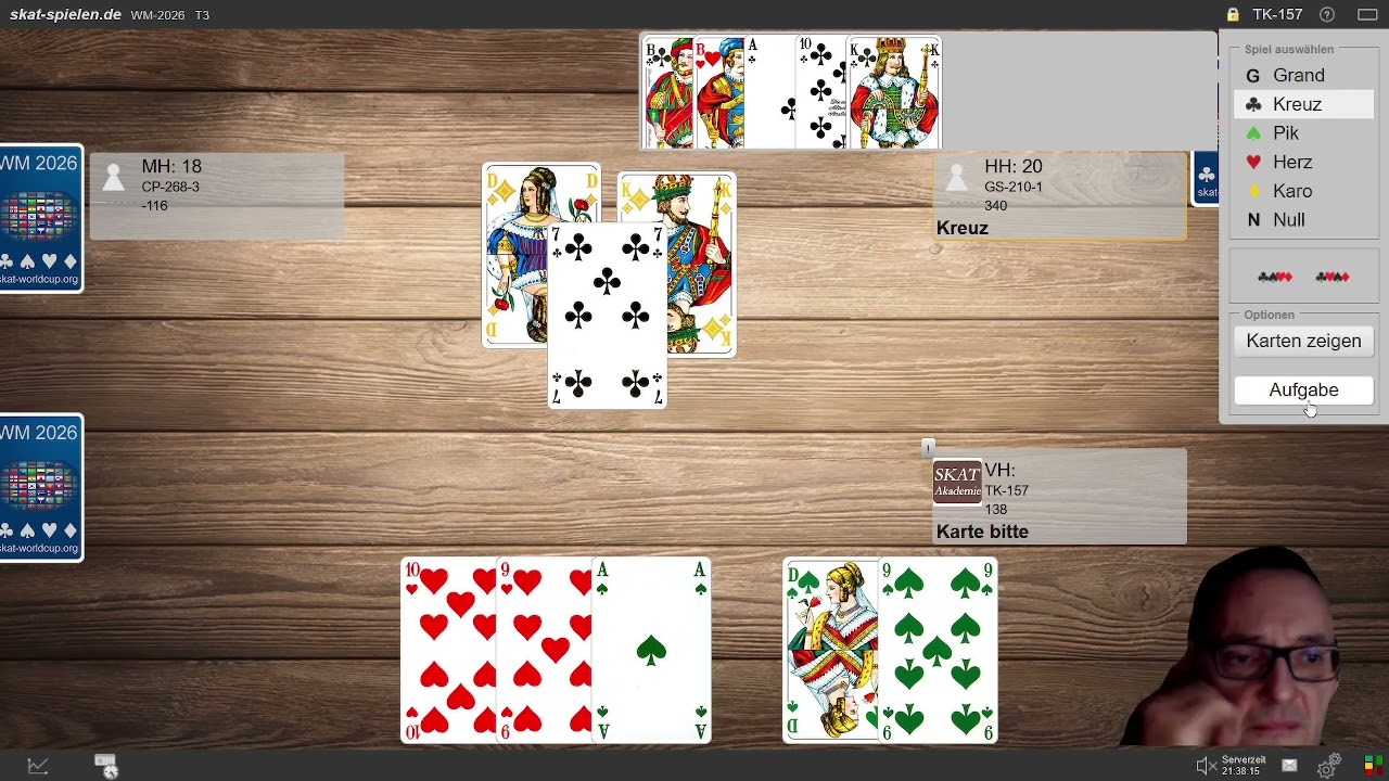 Skat WM 26 DOSKV Hauptrunde Serie4 #72